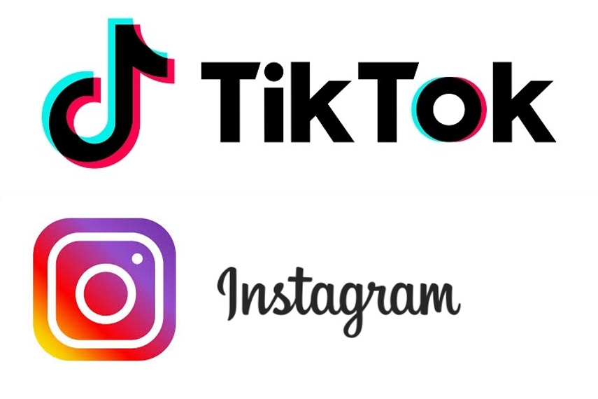 Loghi Instagram vs TikTok