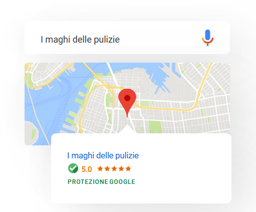 Annuncio su Google Maps